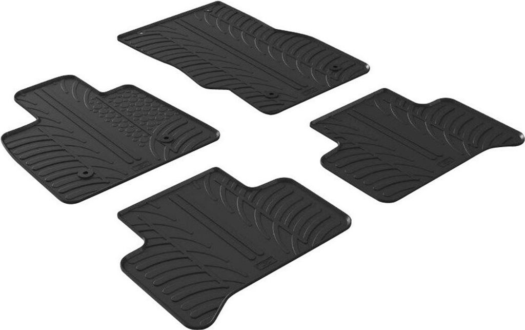 Fußmatten Lampa aus Gummi nach Maß kompatibel für Alfa Romeo Stelvio (03/17>)