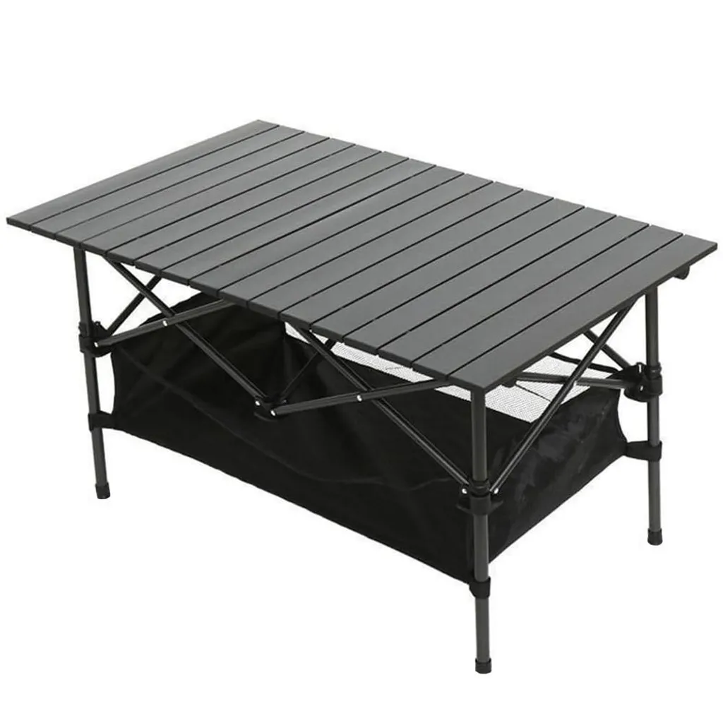 Table de camping stable et portable : finis les repas encombrants au sol - 6