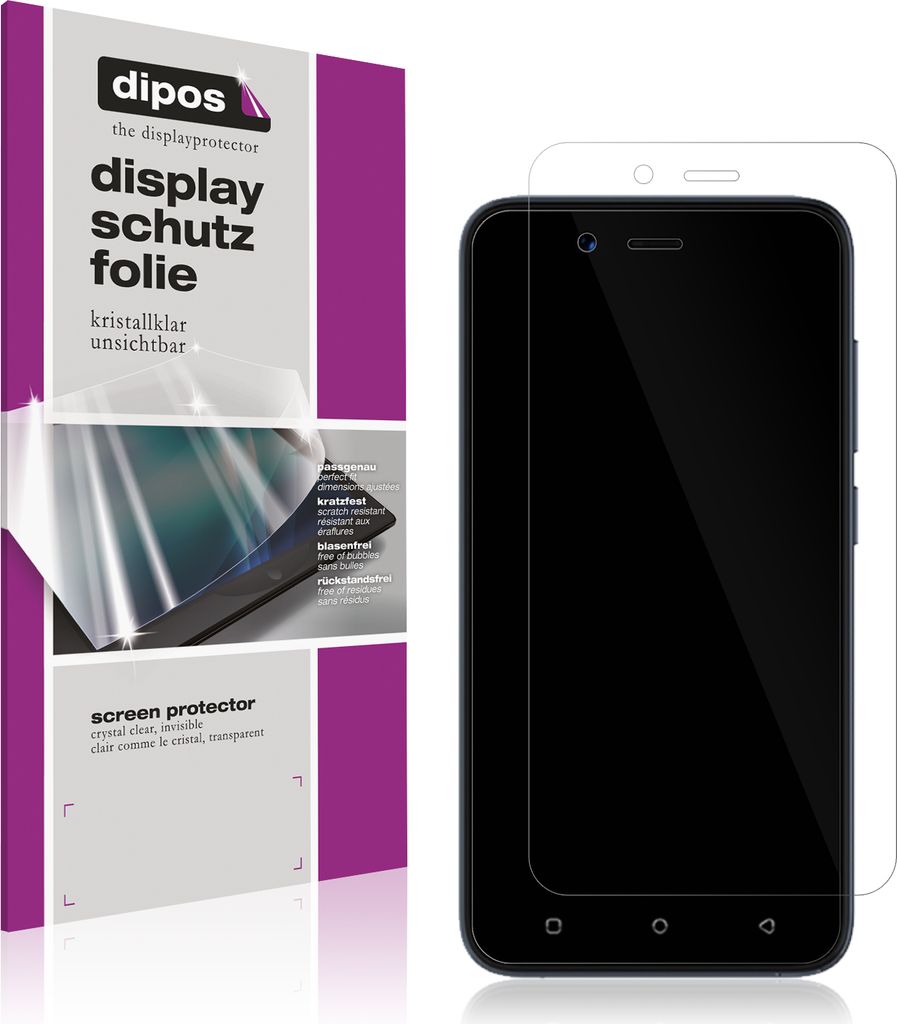 5x Schutzfolie für Benco Y11 Display Folie klar Displayschutzfolie