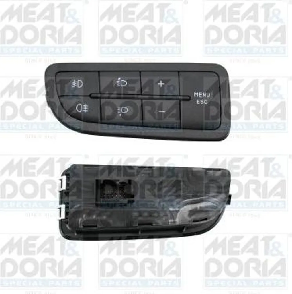 Interruttore Luci MEAT & DORIA 23895 per Alfa Romeo Mito OE 156080959