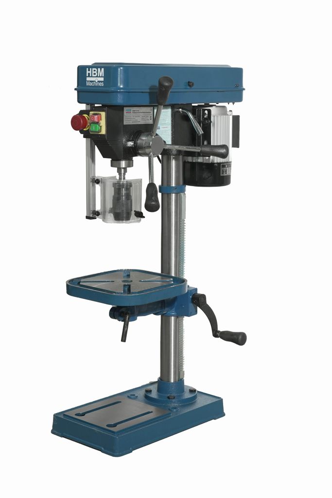 Säulenbohrmaschine 16mm 550W 300-2550U/min Ständerbohrmaschine Tischbohrmaschine