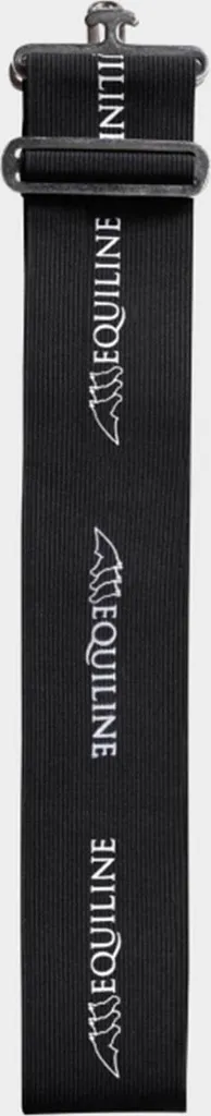 Equiline Zane Coperta Girth Nero - Cinghia Sottopancia Elastica Cavallo