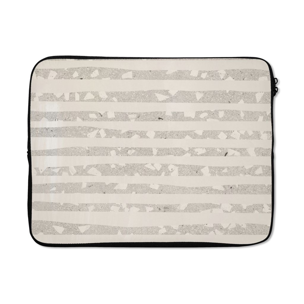 MuchoWow Laptop Hülle 15 Zoll Terrazzo - Terrasse - Pastell Laptoptasche - Laptoptasche - Sleeve - Rundum-Schutz