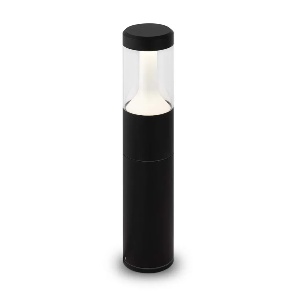 Borne Extérieure LED Maytoni Koln 8W Noir 45cm Luminaire de Jardin