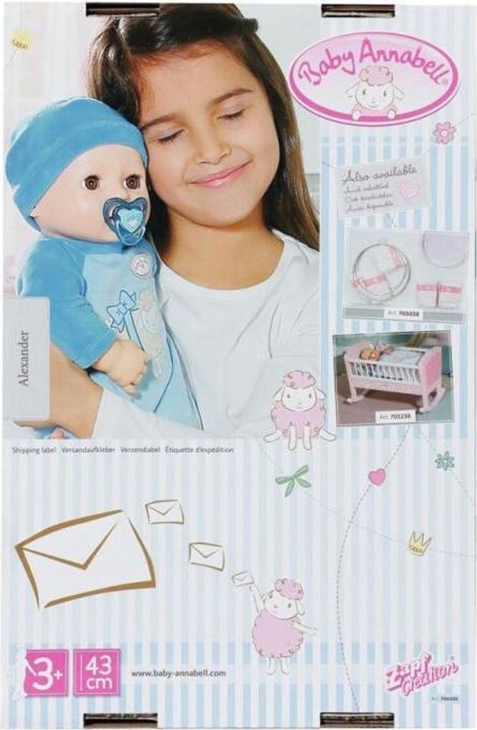 Baby Annabell Alexander 43 cm Obrázok produktu 5
