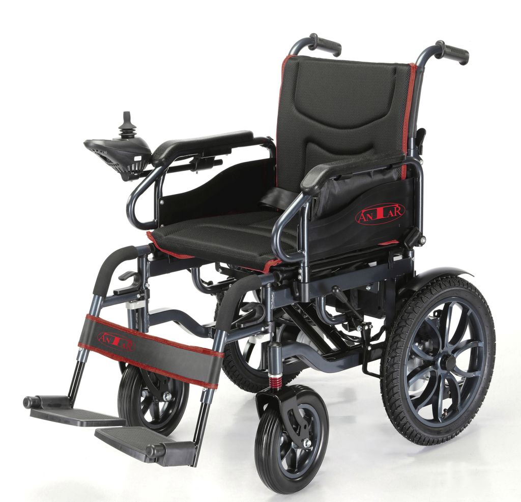 ANTAR Elektrický invalidný vozík skladací AT52332 Obrázok produktu 
