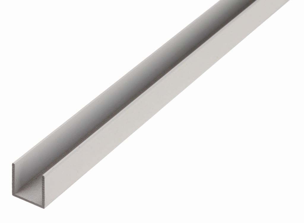 Alberts 472825 Profilo a U, alluminio, naturale, 2000 x 25 Immagine del prodotto 