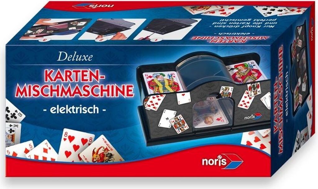 Noris Spiele Karten-Mischmaschine elektrisch; 606154621 Produktbild 