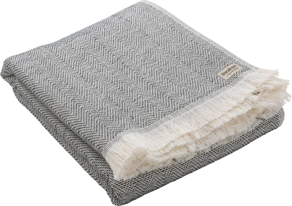 Serviette Ukiyo HisakoAWARE Noire XD250 Fini les Mauvaises Odeurs 4 Saisons