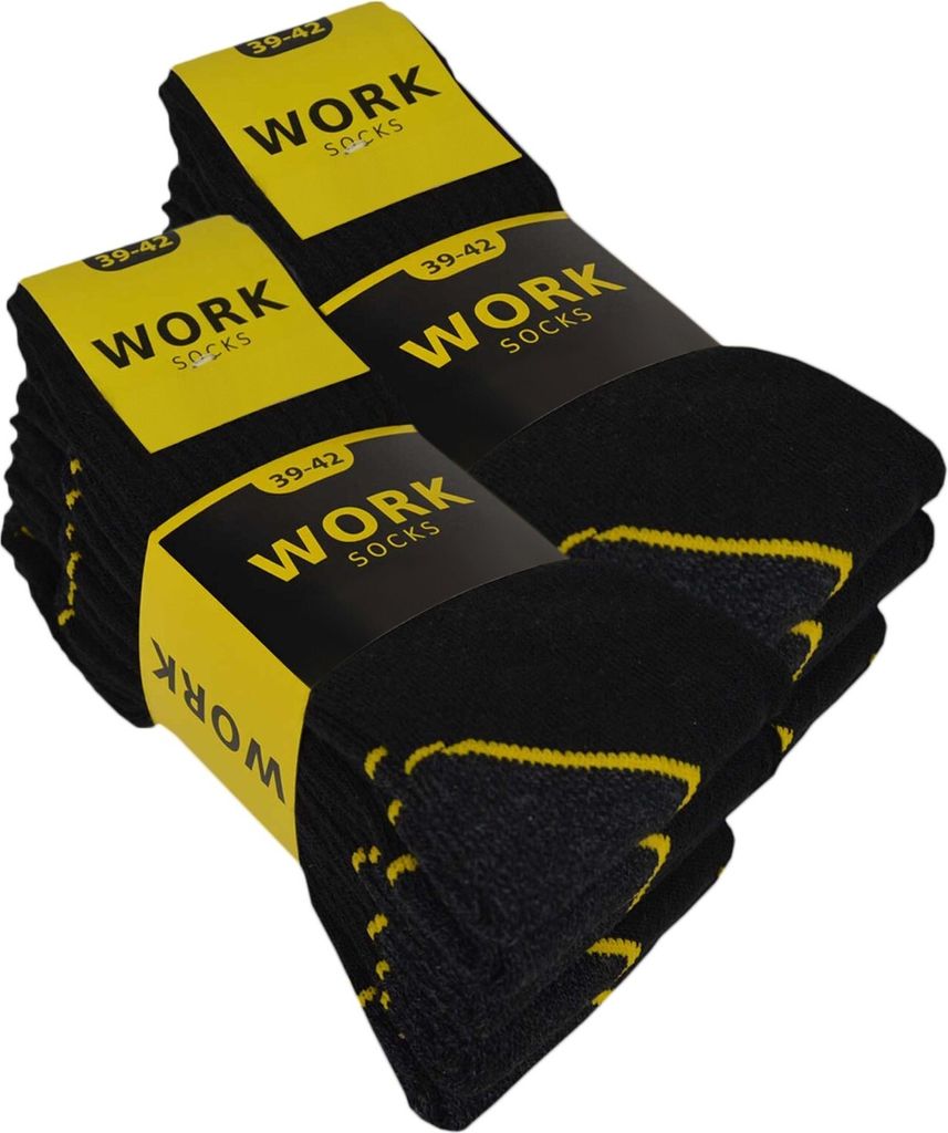 Arbeitssocken Herren 10 oder 20 Paar "WORK" Arbeits Socken Produktbild 