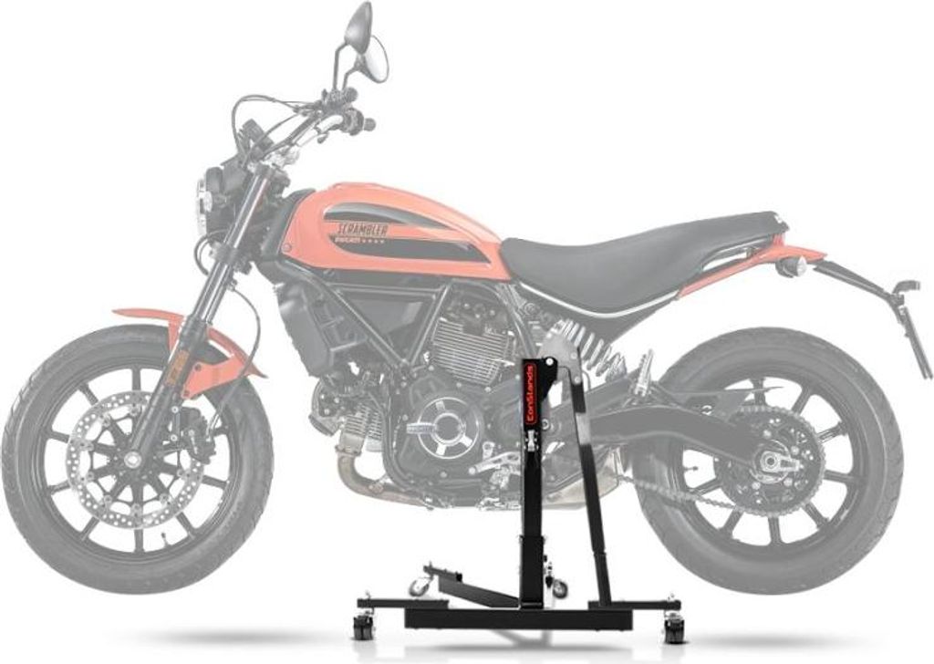 CS Power Evo-Zentralständer für Ducati Scrambler Sixty2 16-20 Schwarz