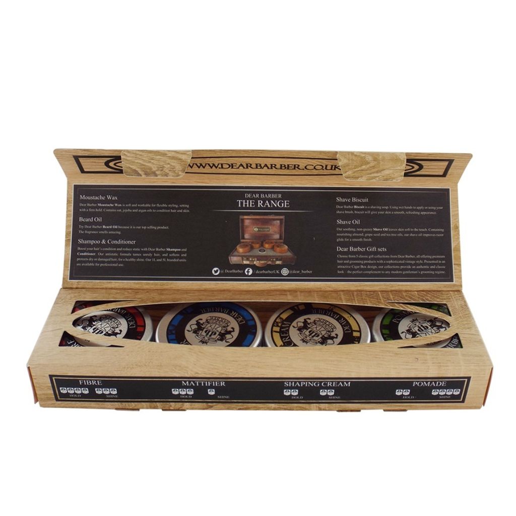 Dear Barber Mini Styling Collection Set für Männer 4 x 20 ml