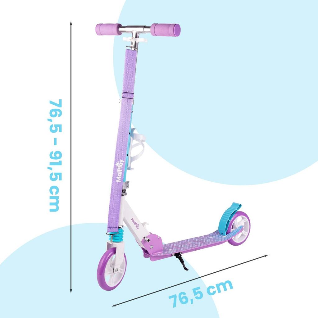 STAMP Trottinette Pliable Ergonomique PP Deck rose SKIDS CONTROL pas cher