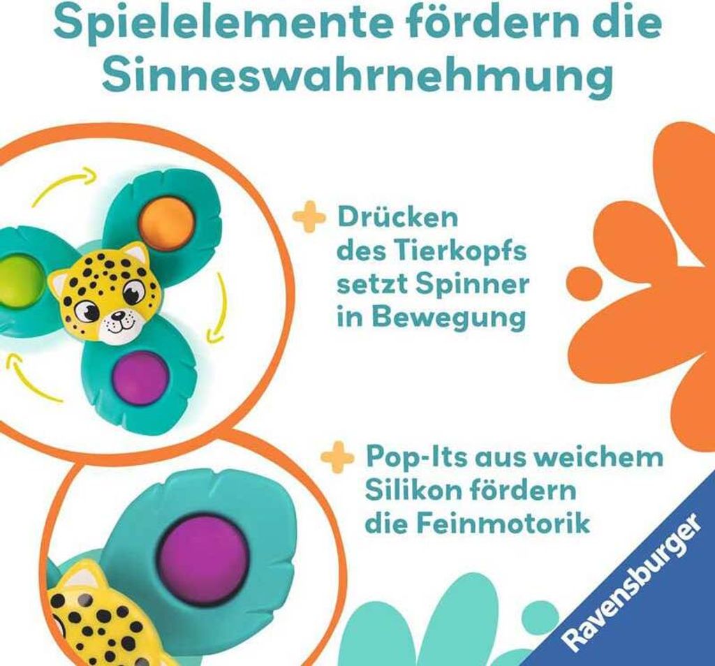 RAVENSBURGER Pop-it Spinner: Leopard 0 Produktbild 5