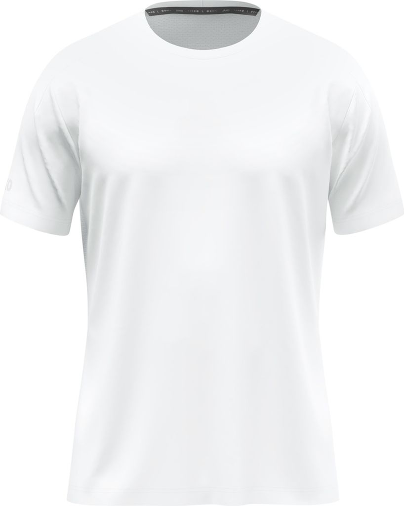 JAKO Unisex T-Shirt Uni - 6105, Farbe:weiß, Größe:XXL
