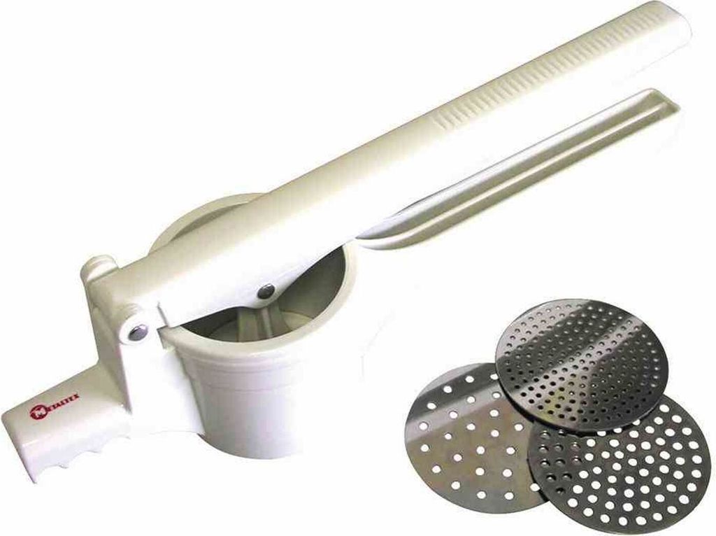 Metaltex 25.17.15, Traditioneller Kartoffelstampfer, Weiß, Produktbild 