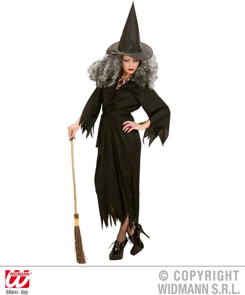 GALPADA Hexen Besen Halloween - 73cm Langer Reisigbesen Aus Kunststoff