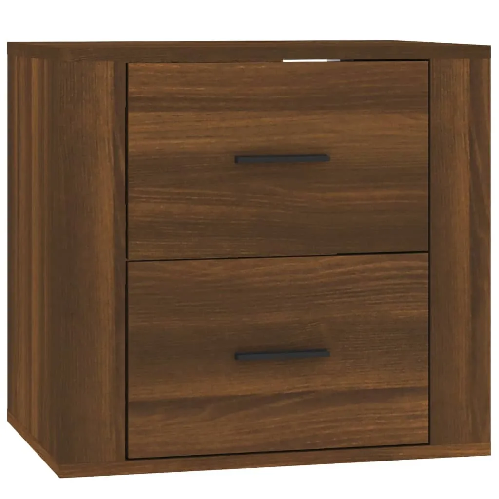 vidaXL Comodino Sospeso Rovere Marrone 50x36x47 cm | Casa & Relax