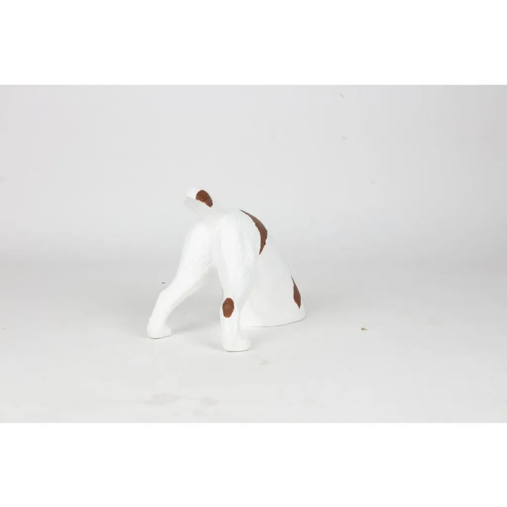 Décoration Jardin Chien Creusant : Lot de 6 Statuettes Résistantes