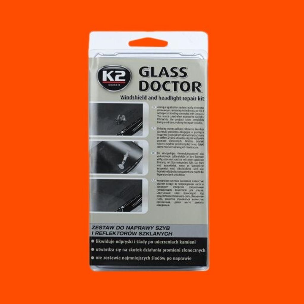 K2 GLASS DOCTOR zur Reparatur von Fenstern und Lampen Produktbild 
