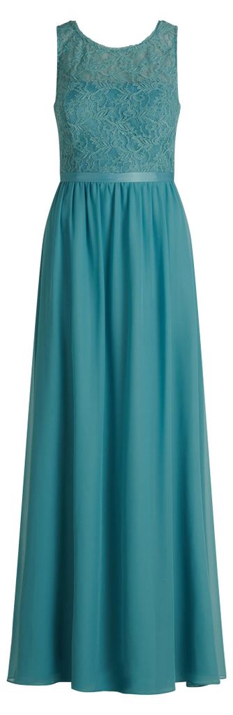 Vera Mont Kleid Lang ohne Arm 8597 Night Turqu 40