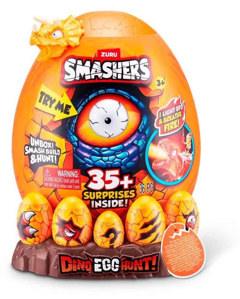 Smashers - Œuf de dinosaure - Chasse aux œufs de dinosaures Image du produit 