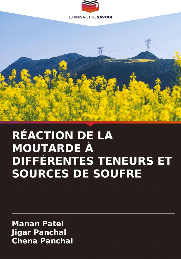 Réaction De La Moutarde À Différentes Teneurs Et Sources De Soufre
