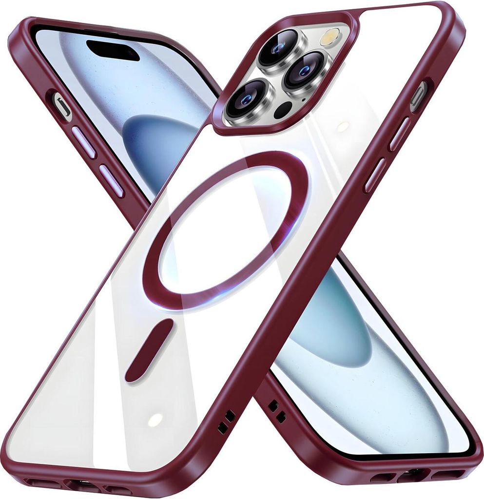 Magsafe Handy Hülle für Apple iPhone 14 Plus Schutzhülle Magnet Back Cover Case Bumper Magsafe kompatibel