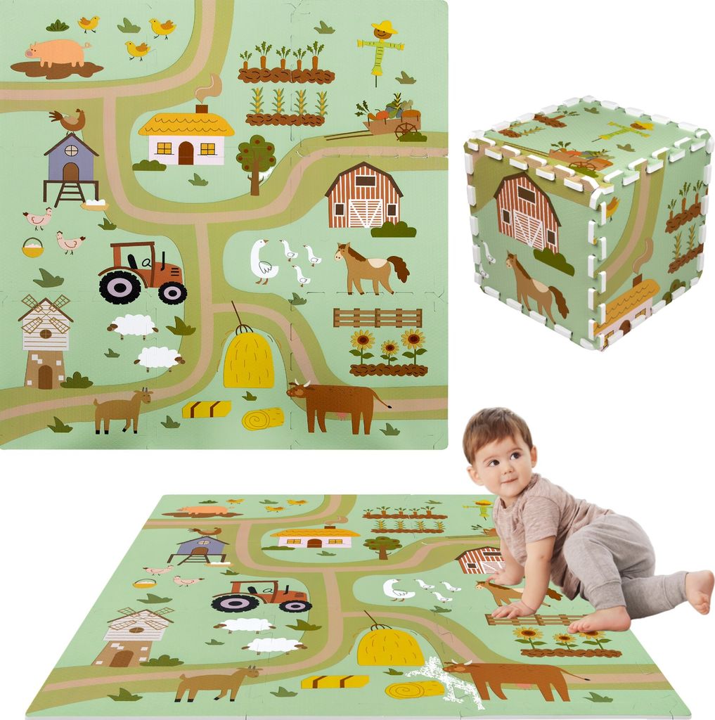 Humbi Puzzlematte Eva Schaumstoff für Babys, Kinder Produktbild 