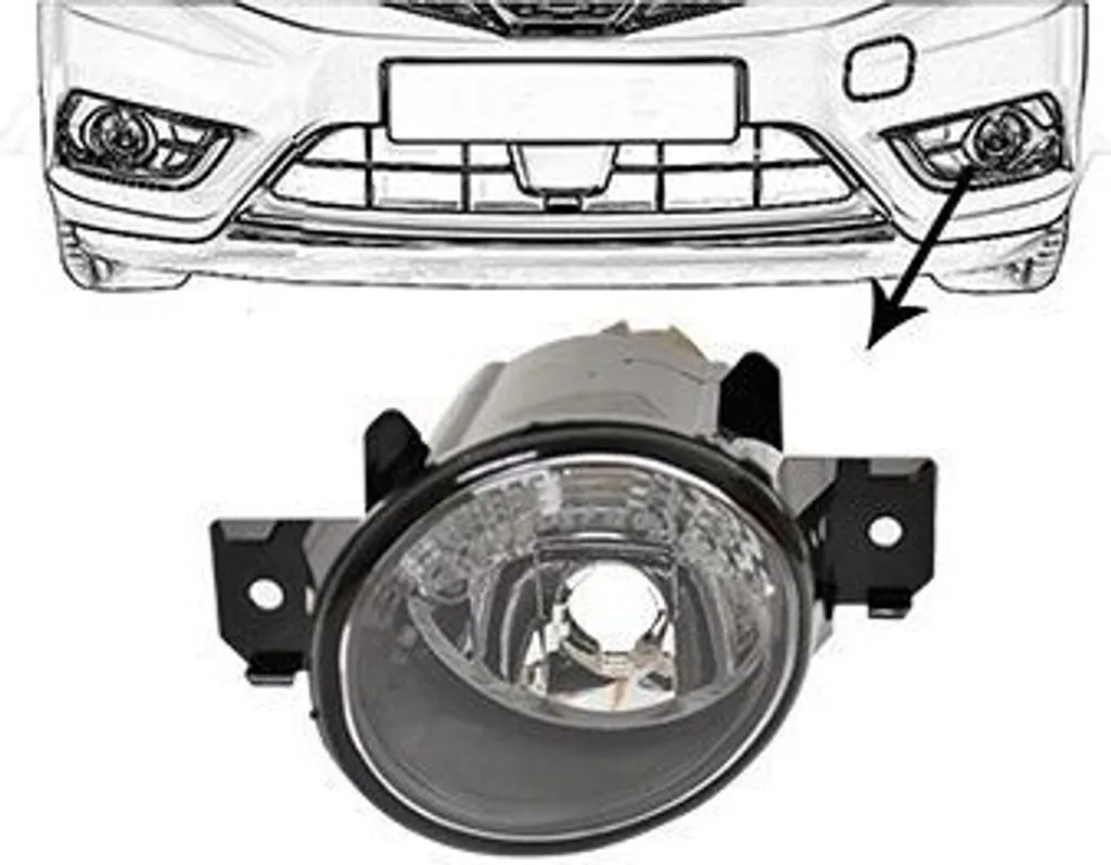 Antibrouillard VAN WEZEL 3341997 H11 PS19W pour RENAULT Alaskan Gauche