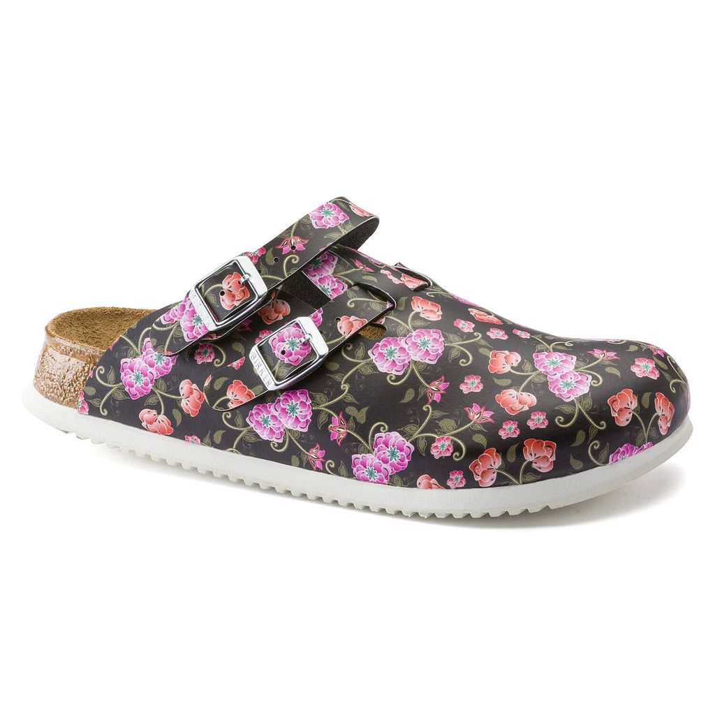 Birkenstock Kay SL Blooming Roses Black Größe EU 40 Schmal Produktbild 