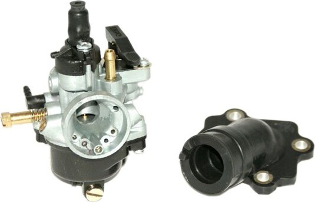 VERGASER 12mm MANUELLER Choke ANSAUGSTUTZEN für Aprilia SR 50 NETSCAPER 94-99