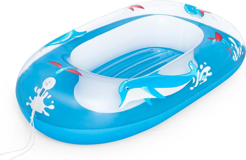 Bestway® Kinder-Schlauchboot Floating Friends™ 102 x 69 cm Produktbild 