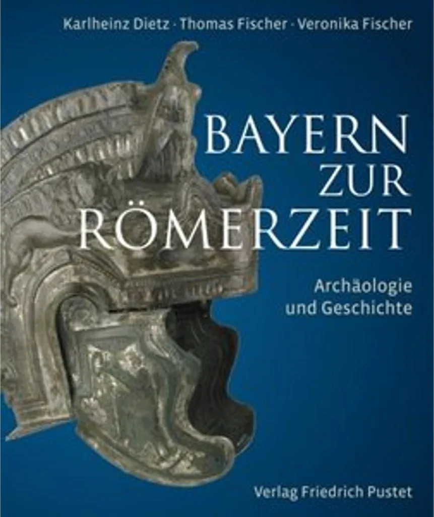 Livre d'histoire romaine en Bavière pour recherche et études d'art