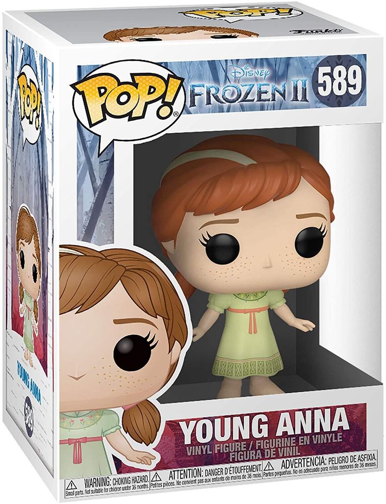 Frozen II 2 - Young Anna 589 - Funko Pop - Figurine en Image du produit 