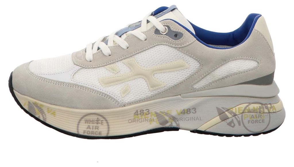 Premiata Sneaker Low Herren 32323134313738 Weiß 45 EU