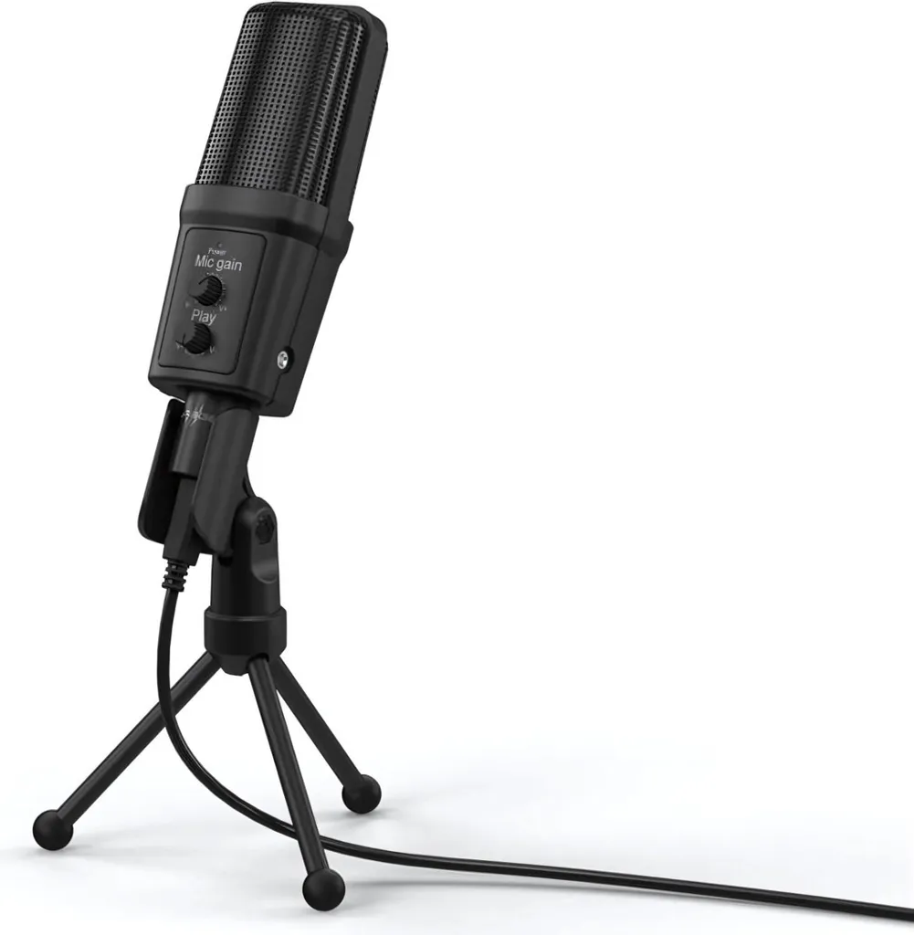uRage Stream 700 HD Microphone à condensateur 00186019 Noir pour PC