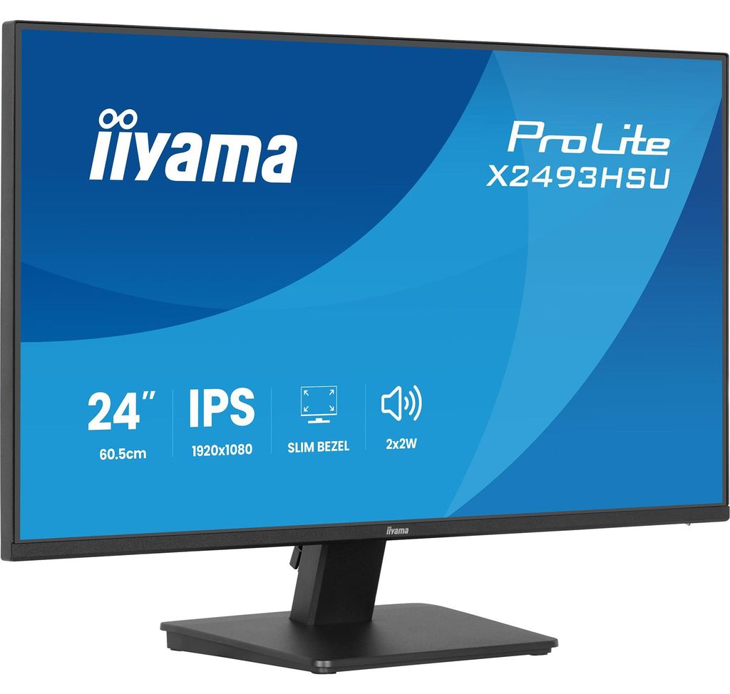 Iiyama 60.5Cm (24") X2493Hsu-B1 16:10 Hdmi+Dp+2Xusb Ips Produktbild 