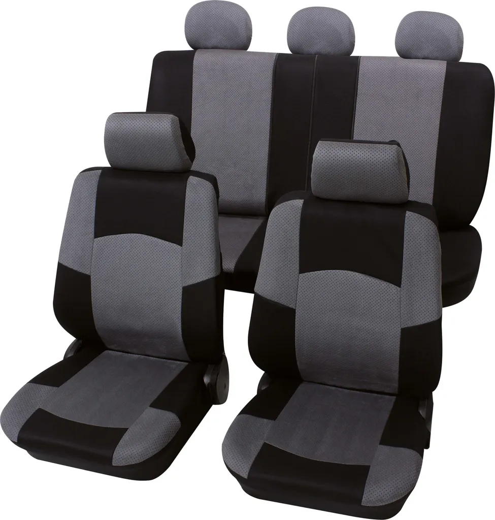 Coprisedili Universali Grigio PETEX - Set 17 Pezzi Auto SAB 1 Vario Plus