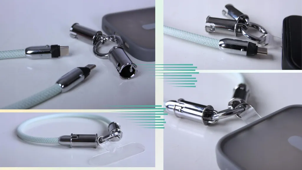 Câble USB C vers USB C Court Charge Rapide QC pour Samsung et iPhone 15
