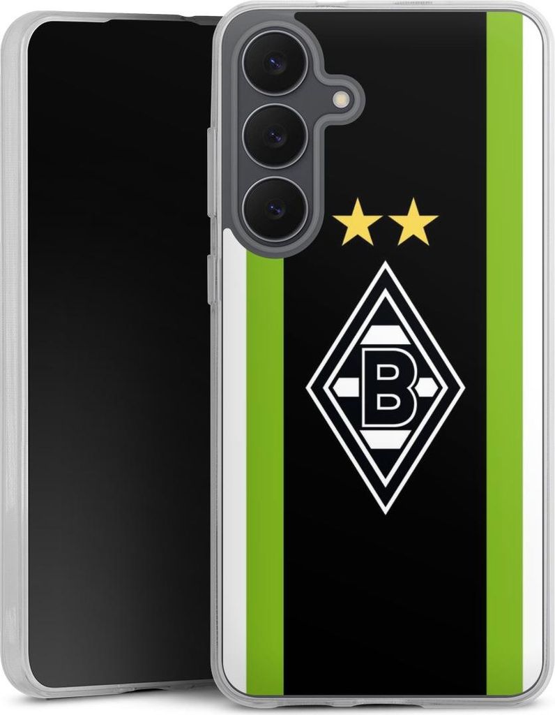 DeinDesign Handyhülle für Samsung Galaxy S25 FE Silikon Hülle Case Smartphone Schutzhülle Borussia Mönchengladbach Gladbach Logo