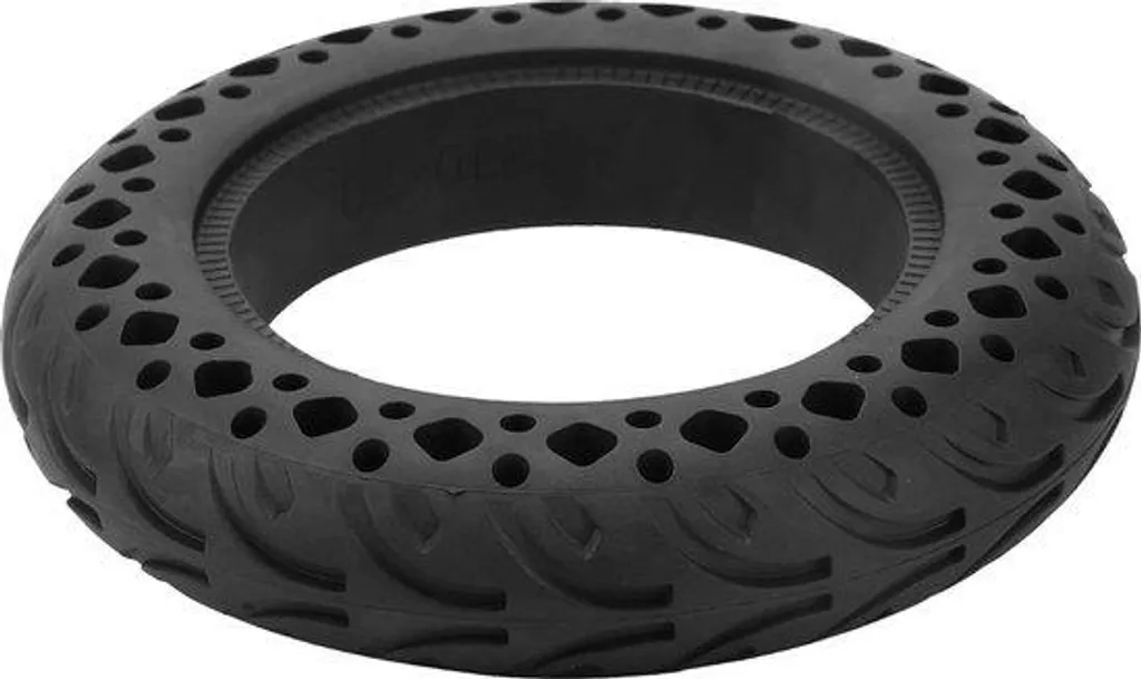 Pneu anti-crevaison 10 x 2 cm trottinette électrique caoutchouc épais