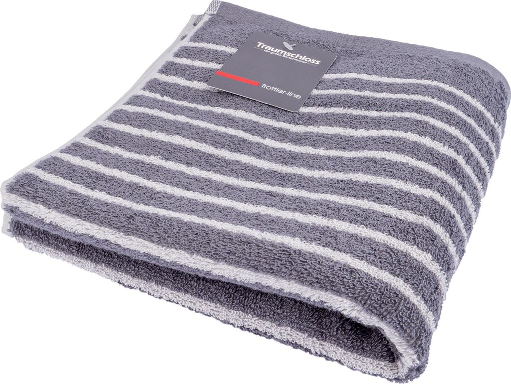 Traumschloss Frottier-Line Stripes Handtuch 50 x 100 cm Produktbild 