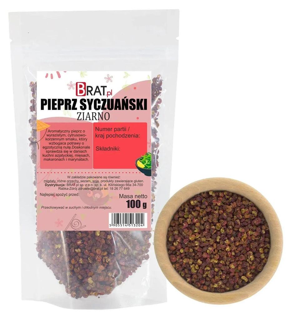 Pieprz syczuański ziarno 100g Zdjęcie produktu 