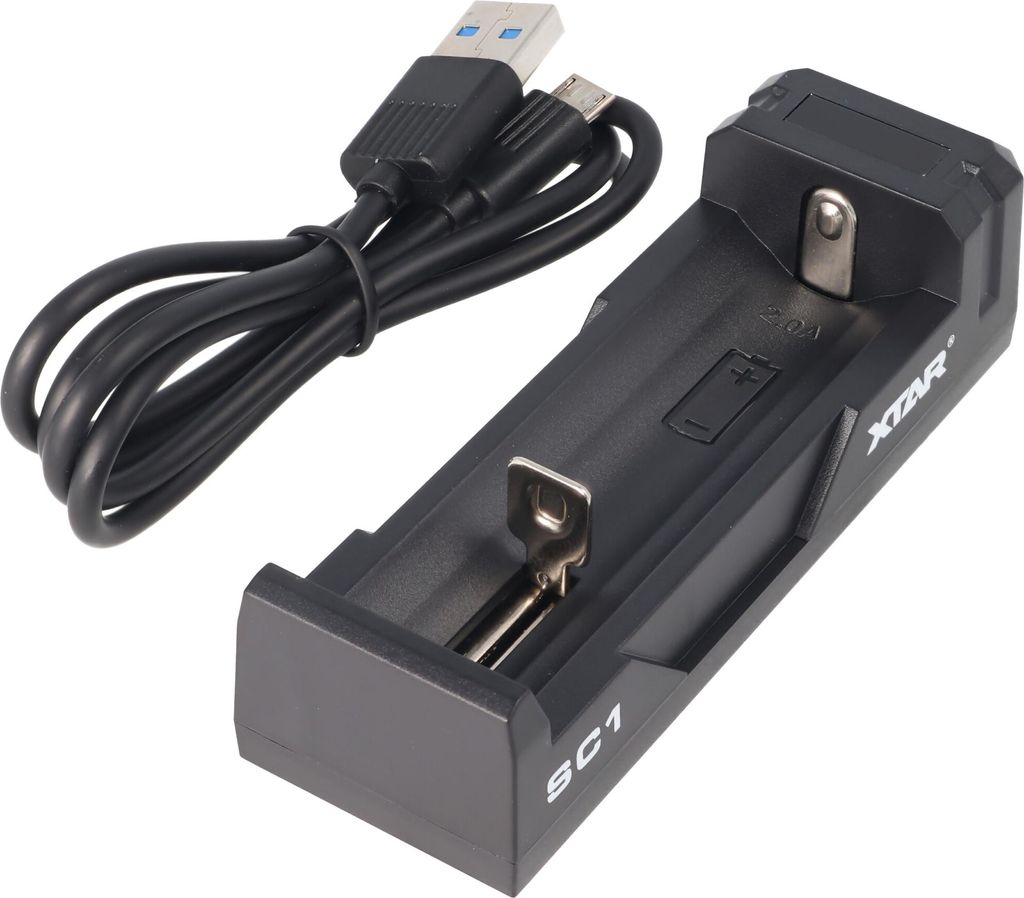 Schnell-Ladegerät für Li-ion Akku 3,6 - 3,7 Volt, lädt auch Produktbild 