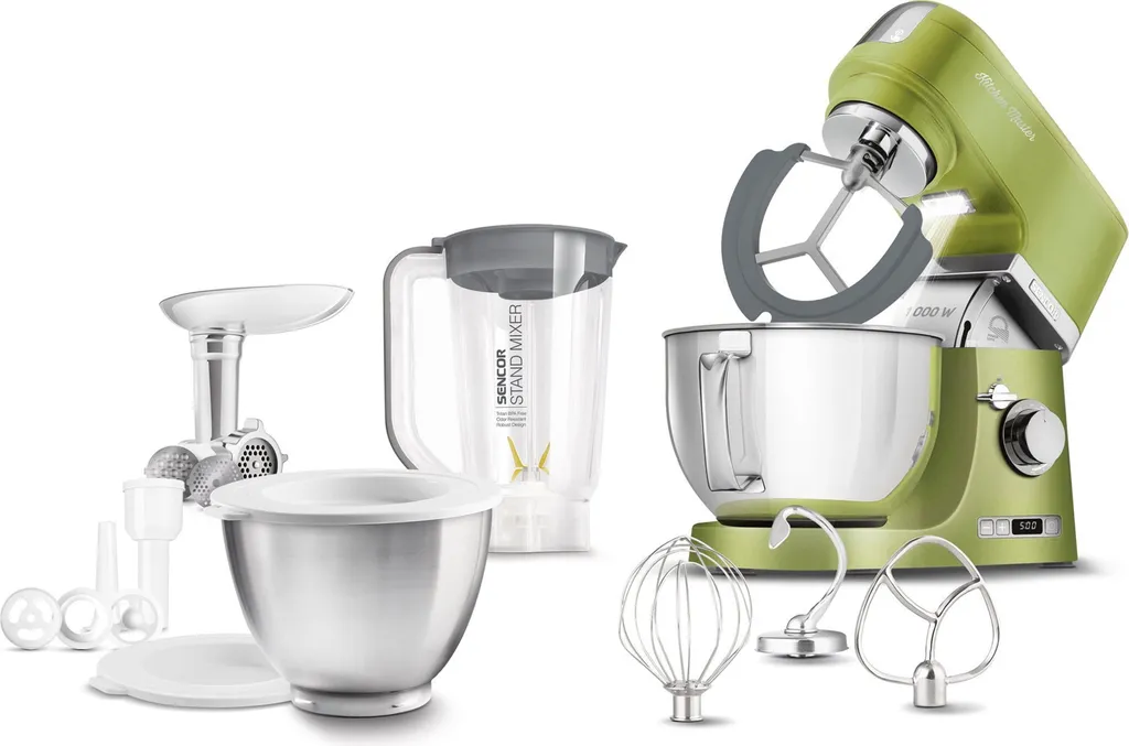 Sencor STM 7870GG Robot Pâtissier Multifonction - Puissance de 1000W