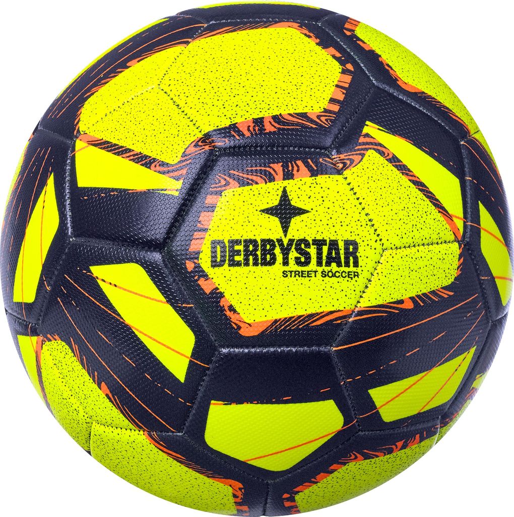 DERBYSTAR Street Soccer v22 GELB BLAU ORANGE GELB BLAU Produktbild 