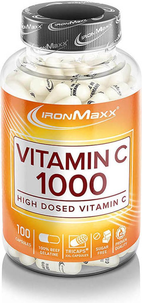 IronMaxx Vitamin C 1000 Kapseln 100 100 Tricaps® Produktbild 