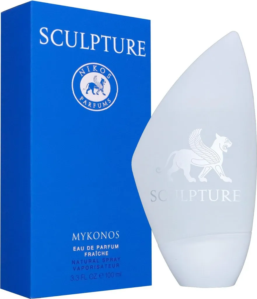 Nikos Sculpture Mykonos Eau de Parfum Spray 100ml pour Homme Intense