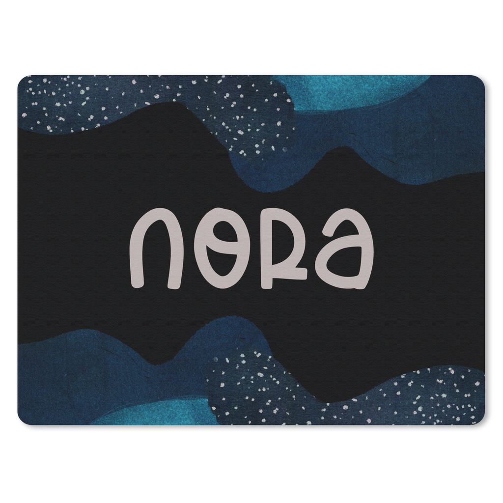 MuchoWow Mauspad Mousepad Nora - Pastell - Mädchen 40x30 cm - Mousepads - Maus Mat - Pad - Mausunterlage - Anti Rutsch